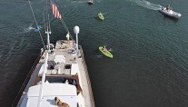 Caldera -  Aerial View of Deck and Toys